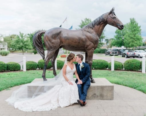 Bride and groom