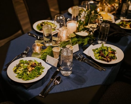 Weddings Reception plated meals
